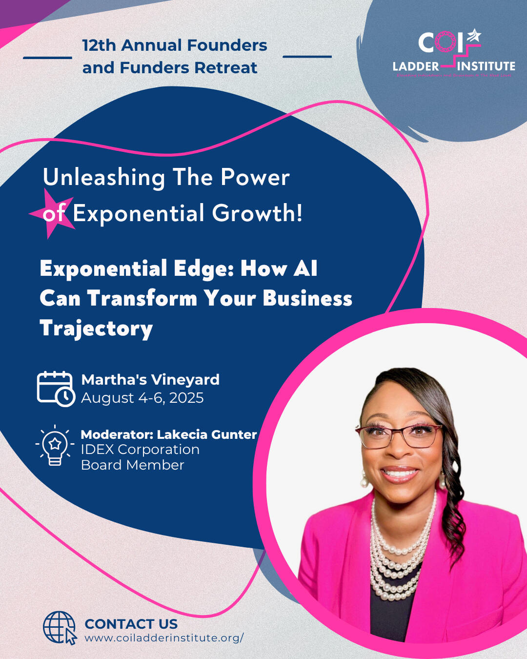 Lakecia Gunter — Board Member, IDEX Corporation — Moderator