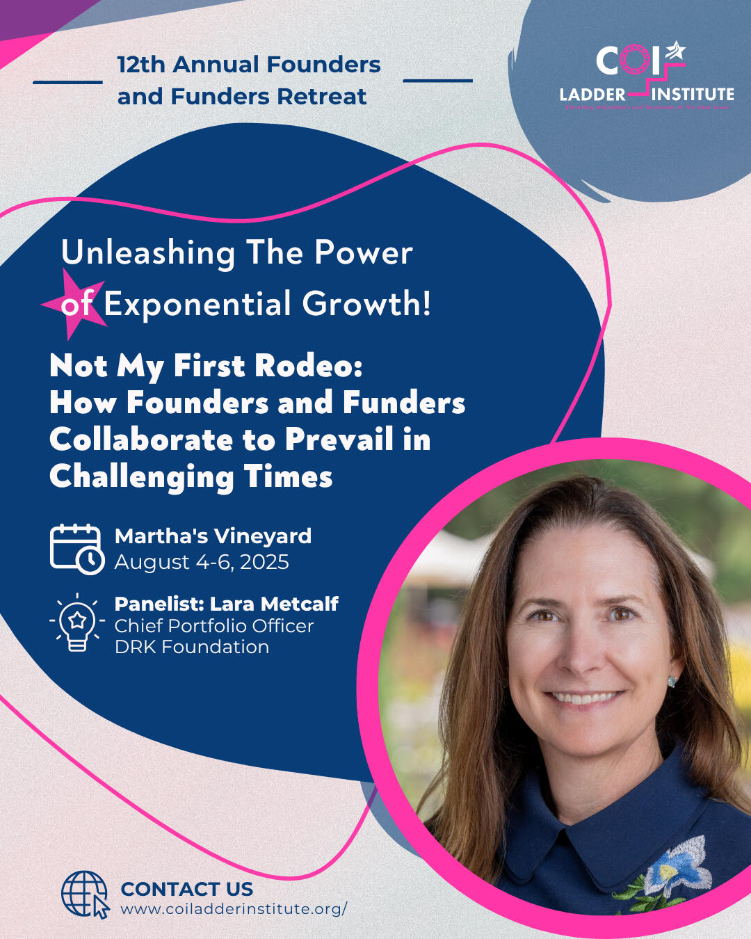 Lara Metcalf — Chief Portfolio Officer, DRK Foundation — Panelist