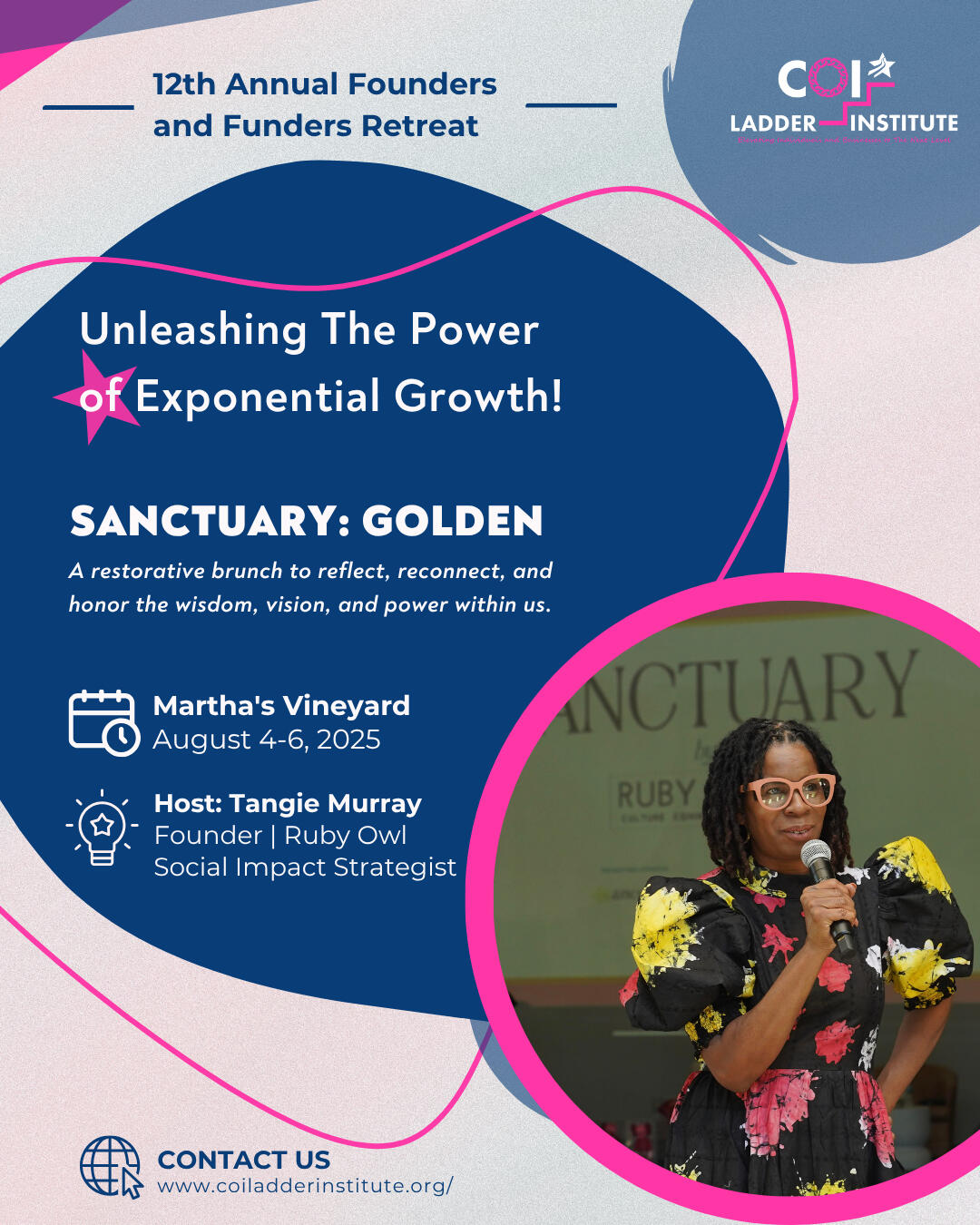 Tangie Murray — Founder, Ruby Owl — Host, Sanctuary: Golden