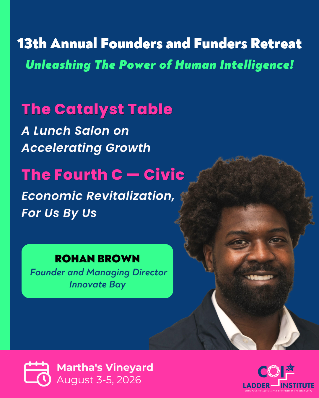 Rohan Brown — Founder and Managing Director at Innovate Bay