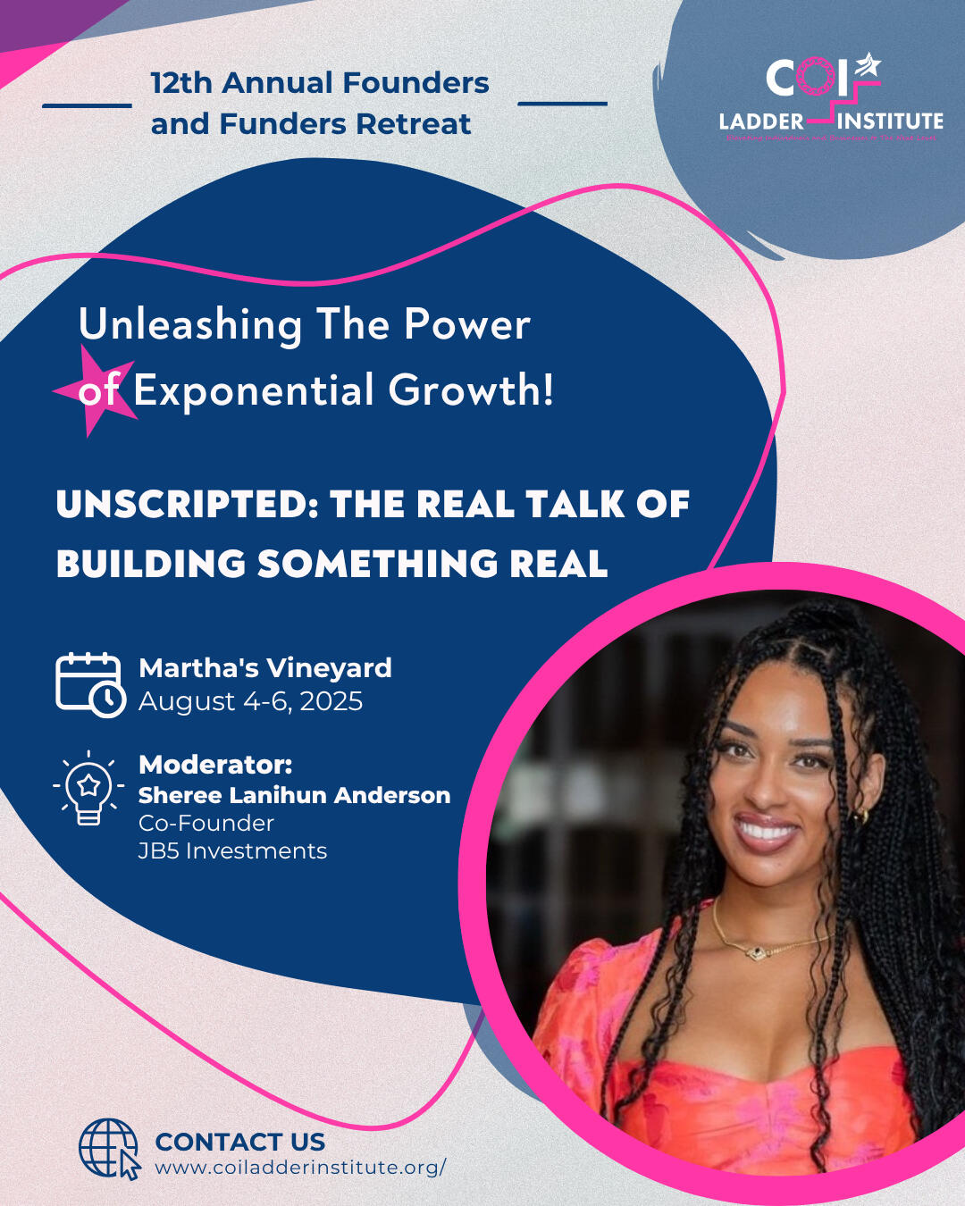 Sheree Lanihun Anderson — Co-Founder, JB5 Investments — Moderator
