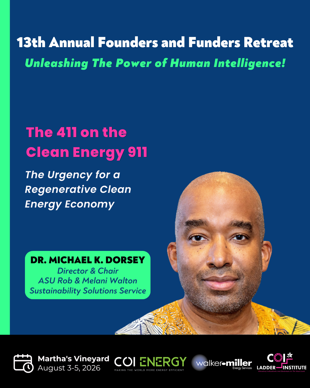 Dr. Michael K. Dorsey — Secretary at Black Owners of Solar Services