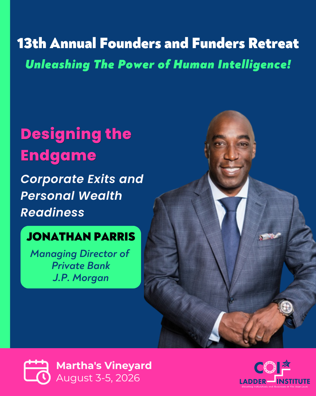 Jonathan Parris — Managing Director of Private Bank at J.P. Morgan